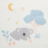 Purebaby Embroidered Lined Blanket - Little Nap