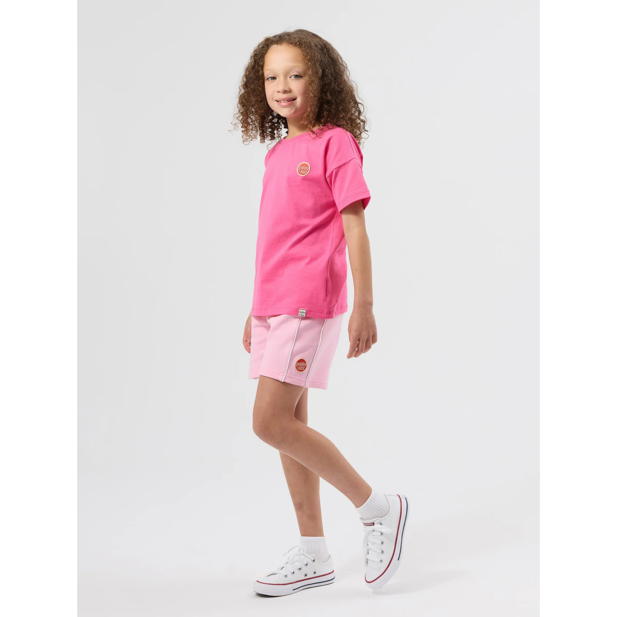 Goldie + Ace Piped Sweat Shorts