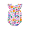 Milky Sunshine Floral Playsuit