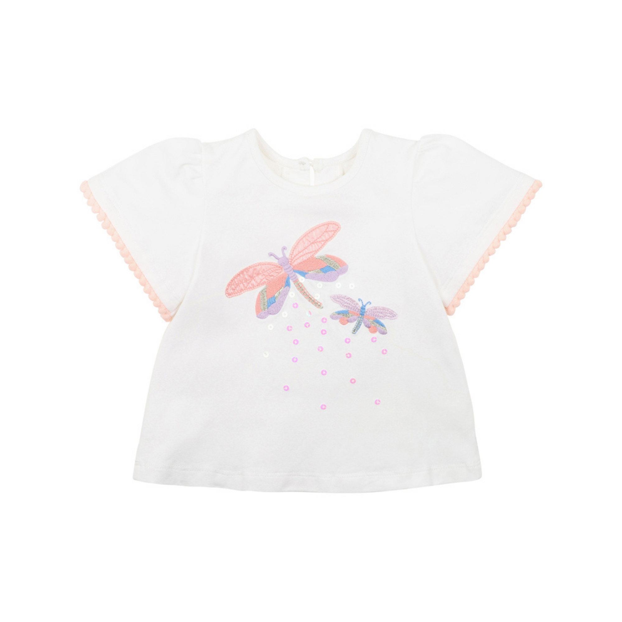 Fox & Finch Palm Cove Dragonfly Tee - Cloud