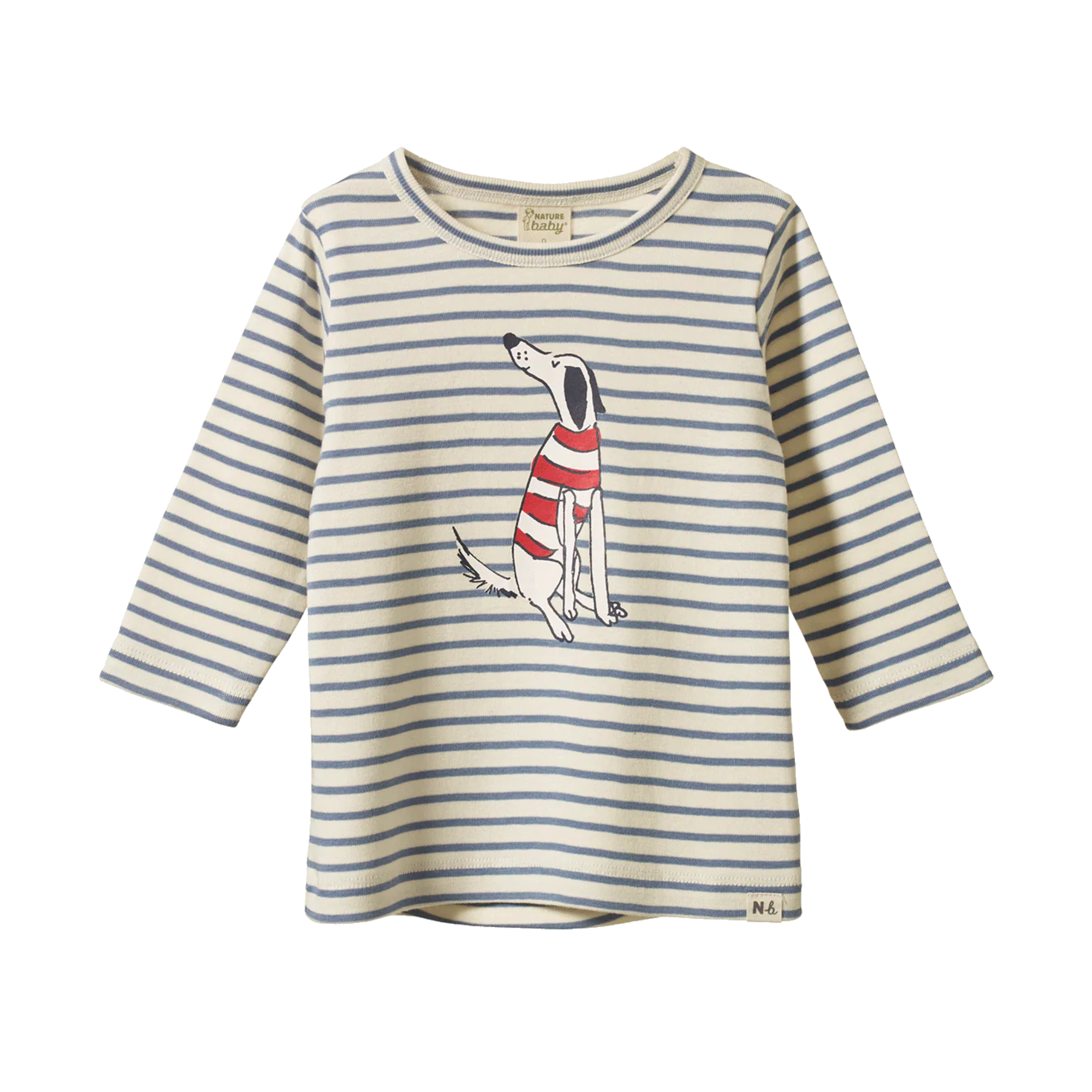 Nature Baby Long Sleeve River Tee - Best Friend Stripe