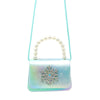 Pink Poppy Snowflake Handbag