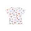 Fox &amp; Finch Wildlings Print Tee - Wildlings Print