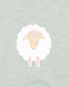 Bebe Clayton Pint Sheep Short Sleeve Romper