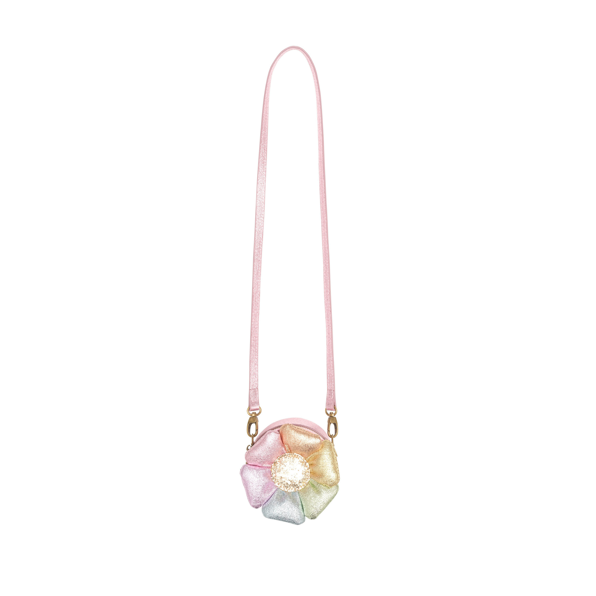 Huxbaby Rainbow Flower Bag - Multi Metallic