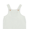 Bebe Roman Green Stripe Overalls - Green Stripe