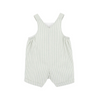 Bebe Roman Green Stripe Overalls - Green Stripe