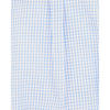 Bebe Roman Blue Check Ss Shirt - Blue Check