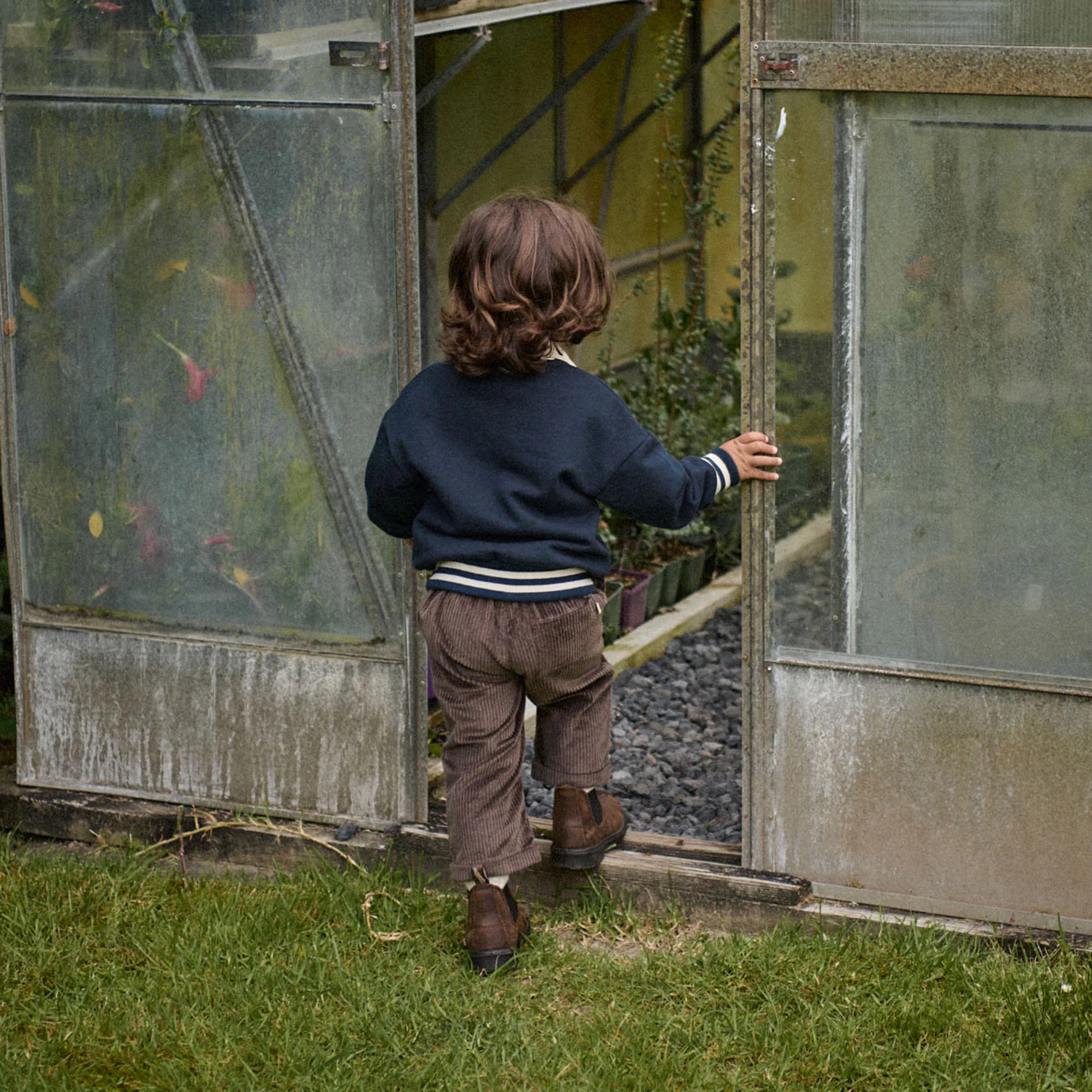 Nature Baby Camper Sweatshirt - Navy