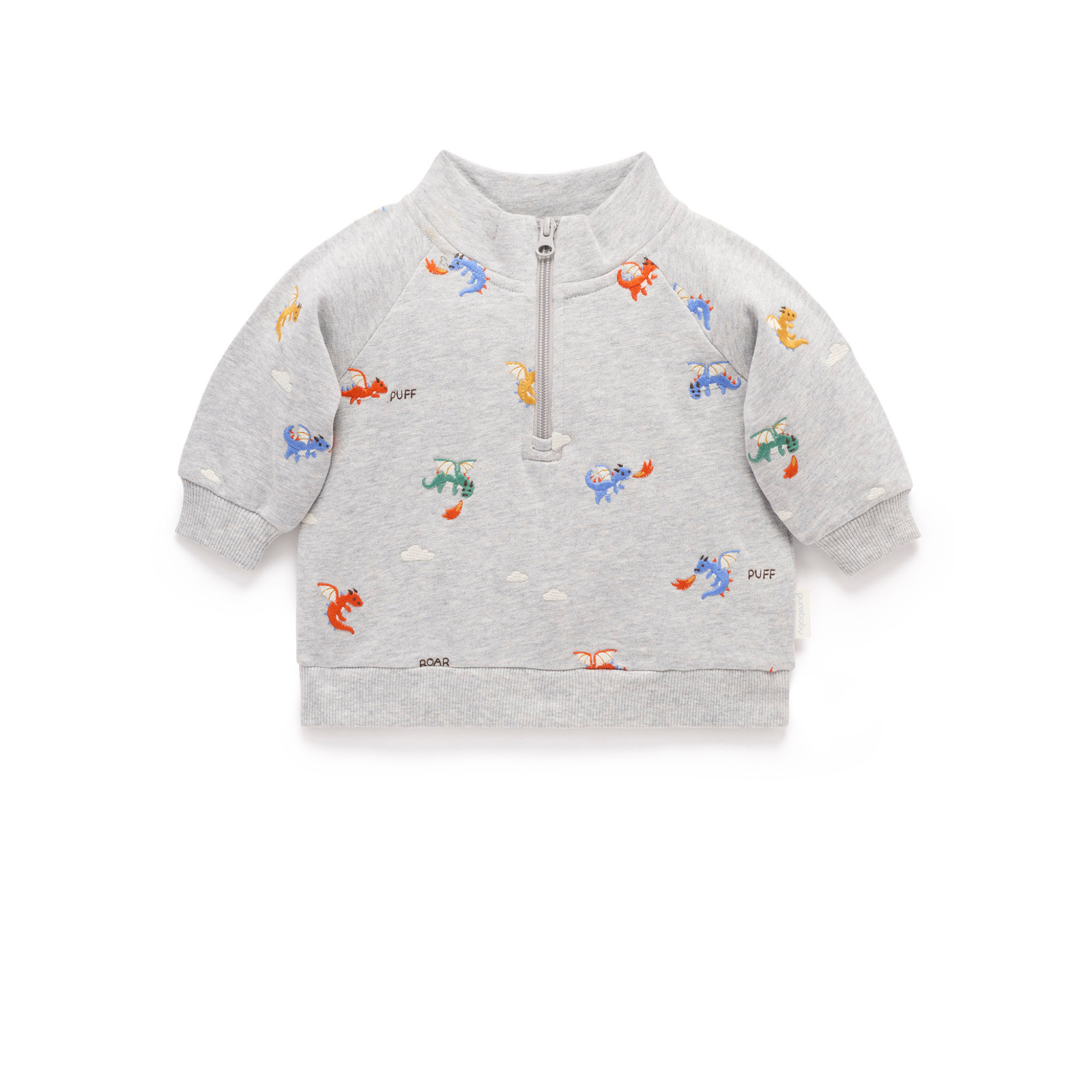 Purebaby Embroidered Windcheater - Flying Dragon Broderie