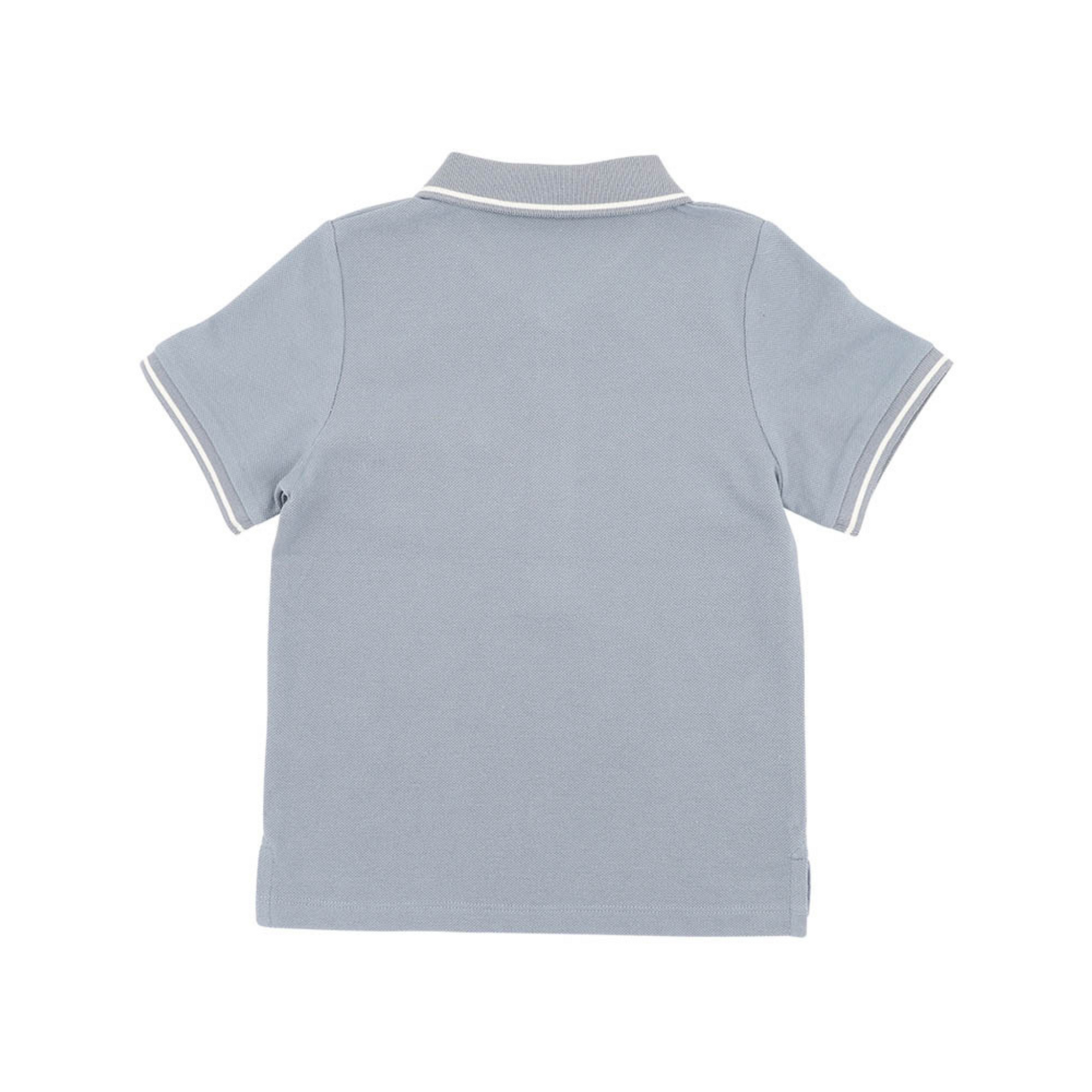 Bebe Roman Ss Polo - Lake Blue