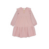 Milky Rose Check Frill Dress