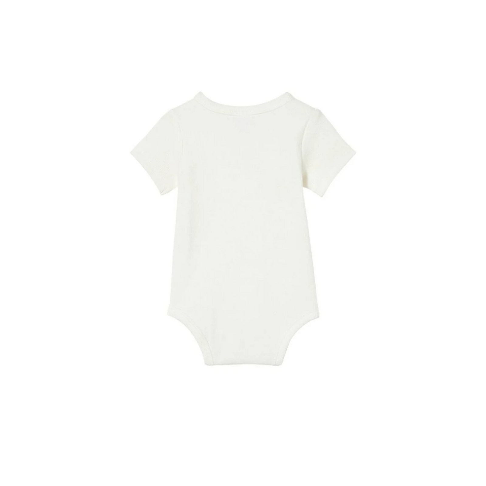 Milky White Rib Bubbysuit