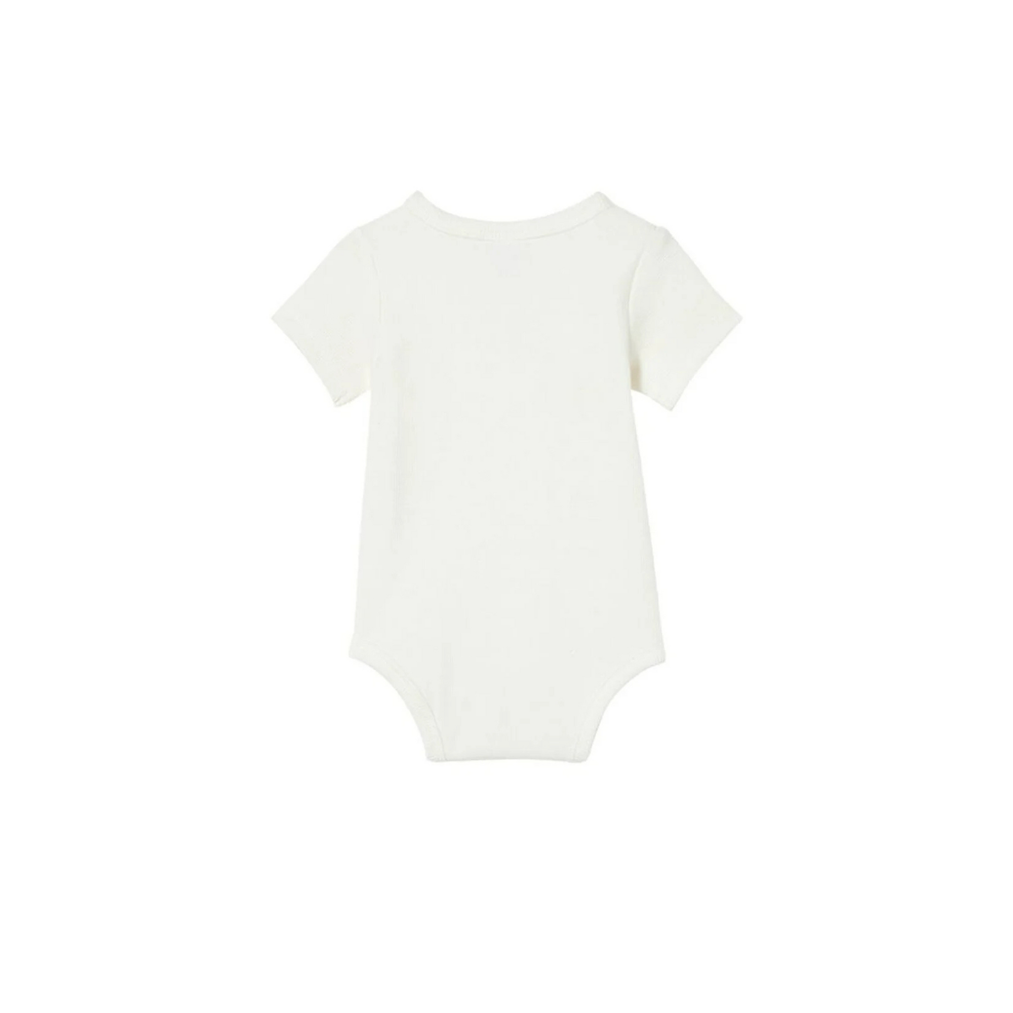 Milky White Rib Bubbysuit