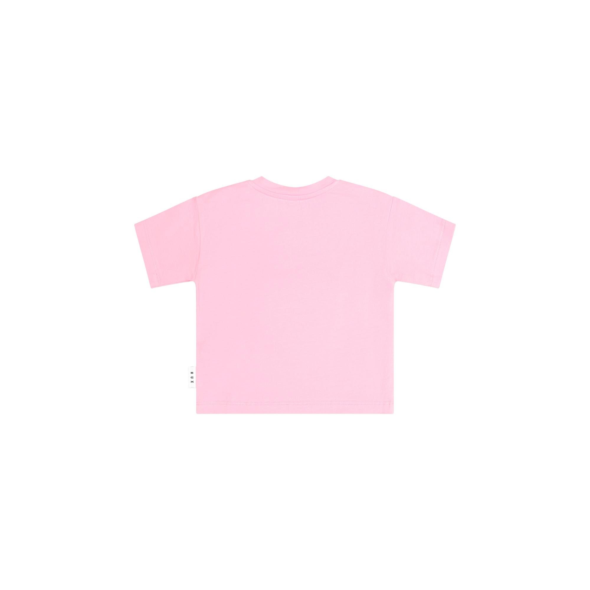 Huxbaby Furry Strawberry Slouchy Tee - Strawberry Crème