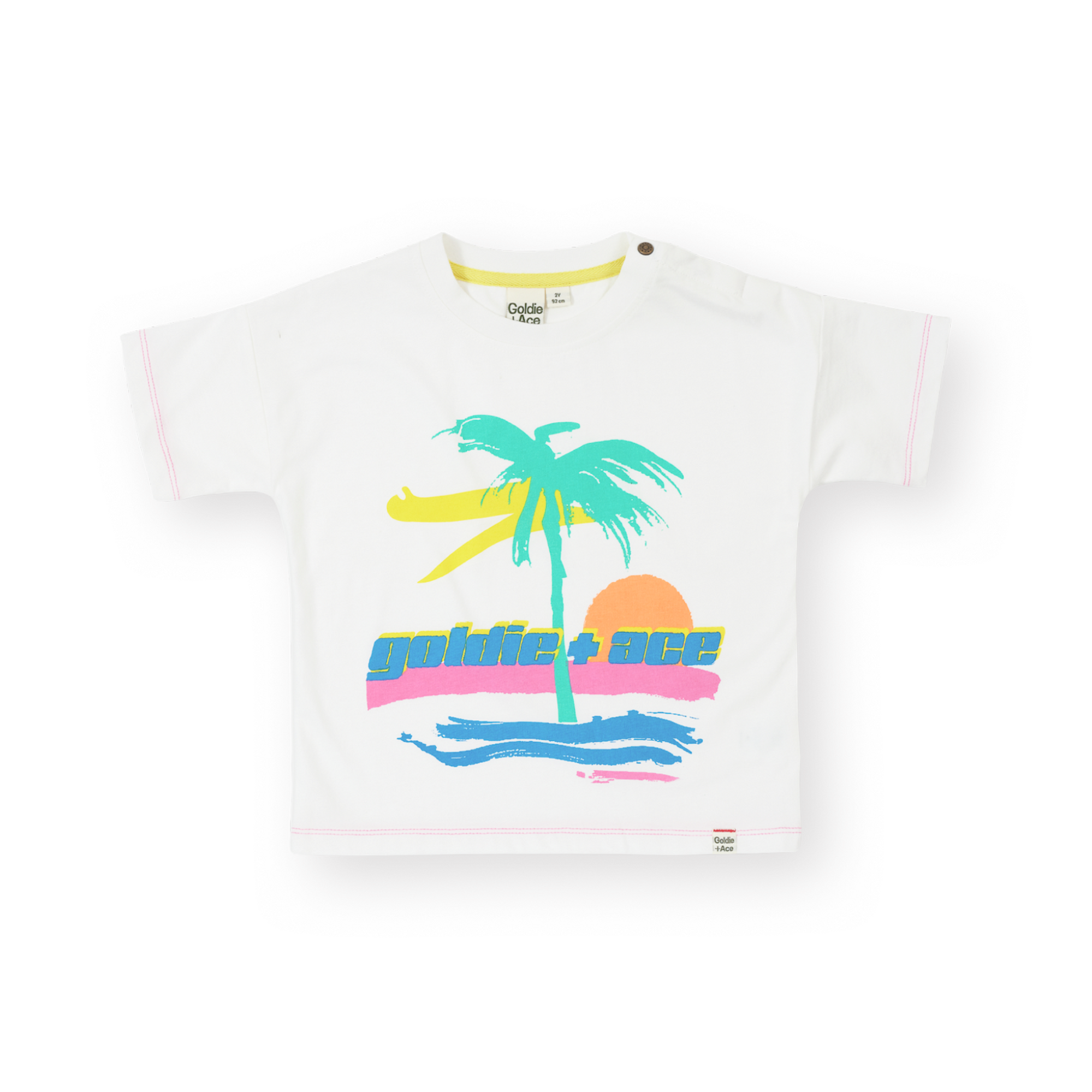 Goldie + Ace Palm Sunset T-shirt