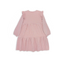 Milky Rose Check Frill Dress