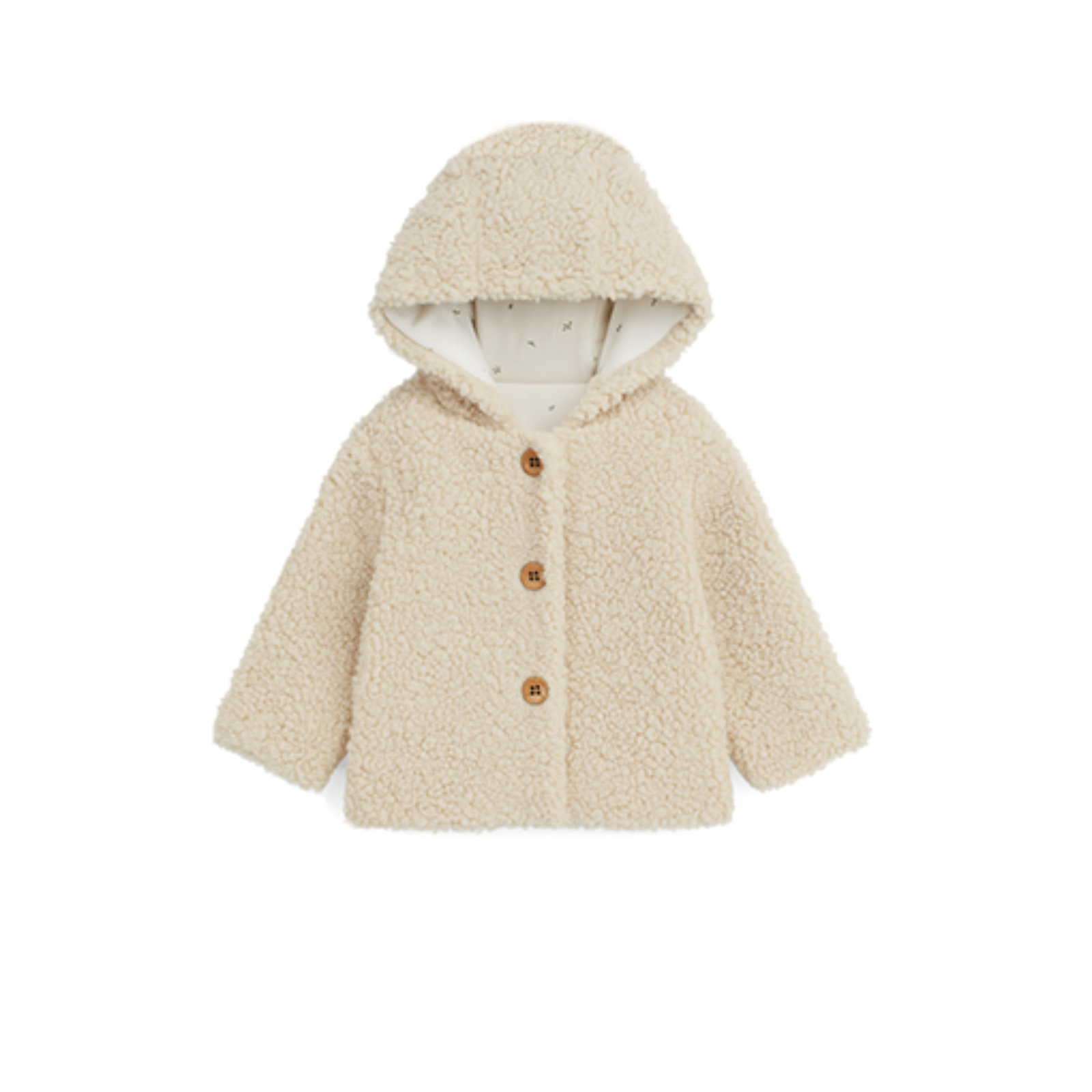 Purebaby Shearling Padded Jacket - Wheat
