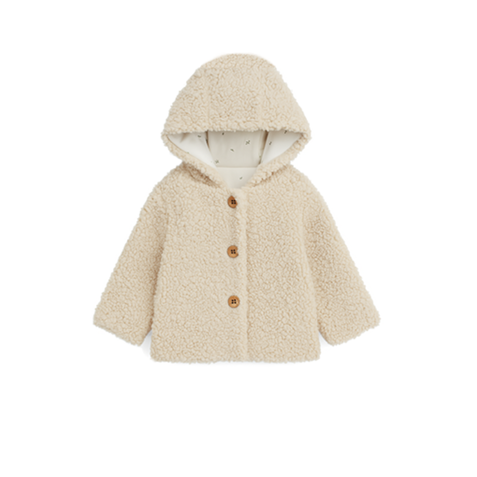 Purebaby Shearling Padded Jacket - Wheat