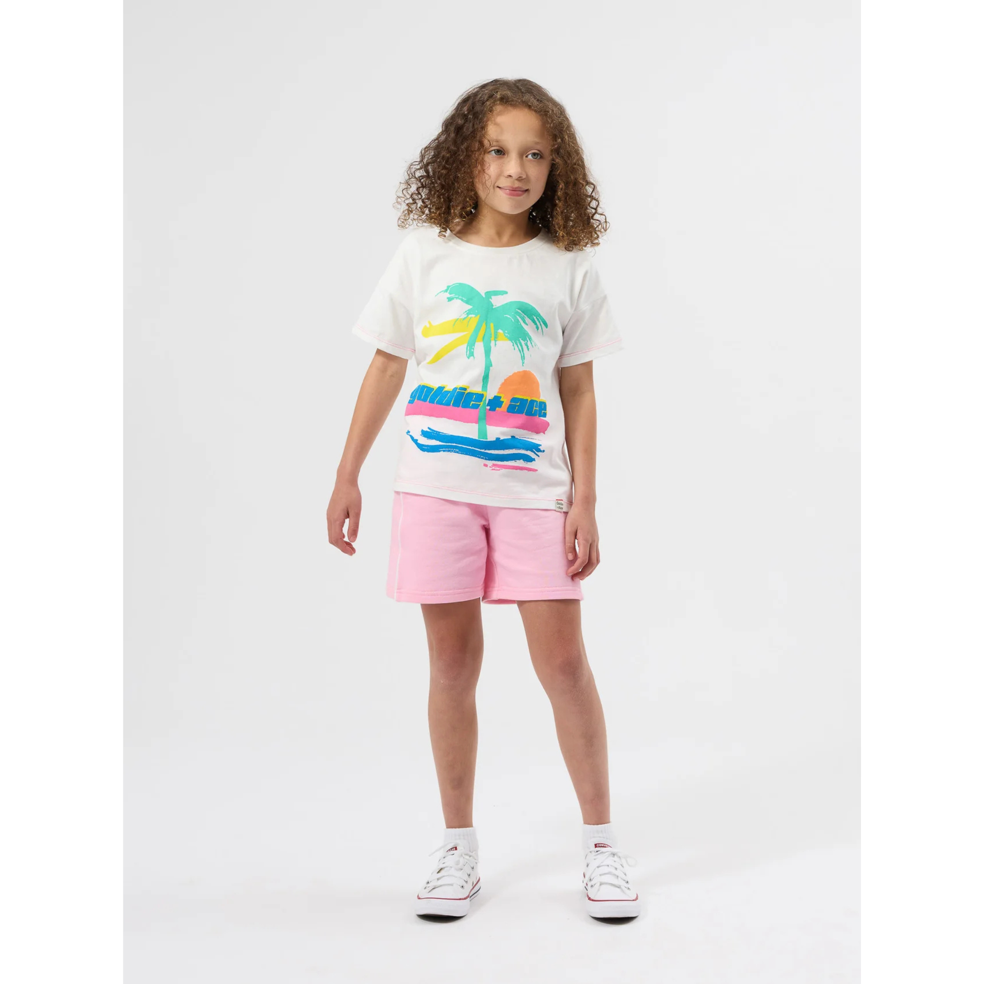 Goldie + Ace Palm Sunset T-shirt