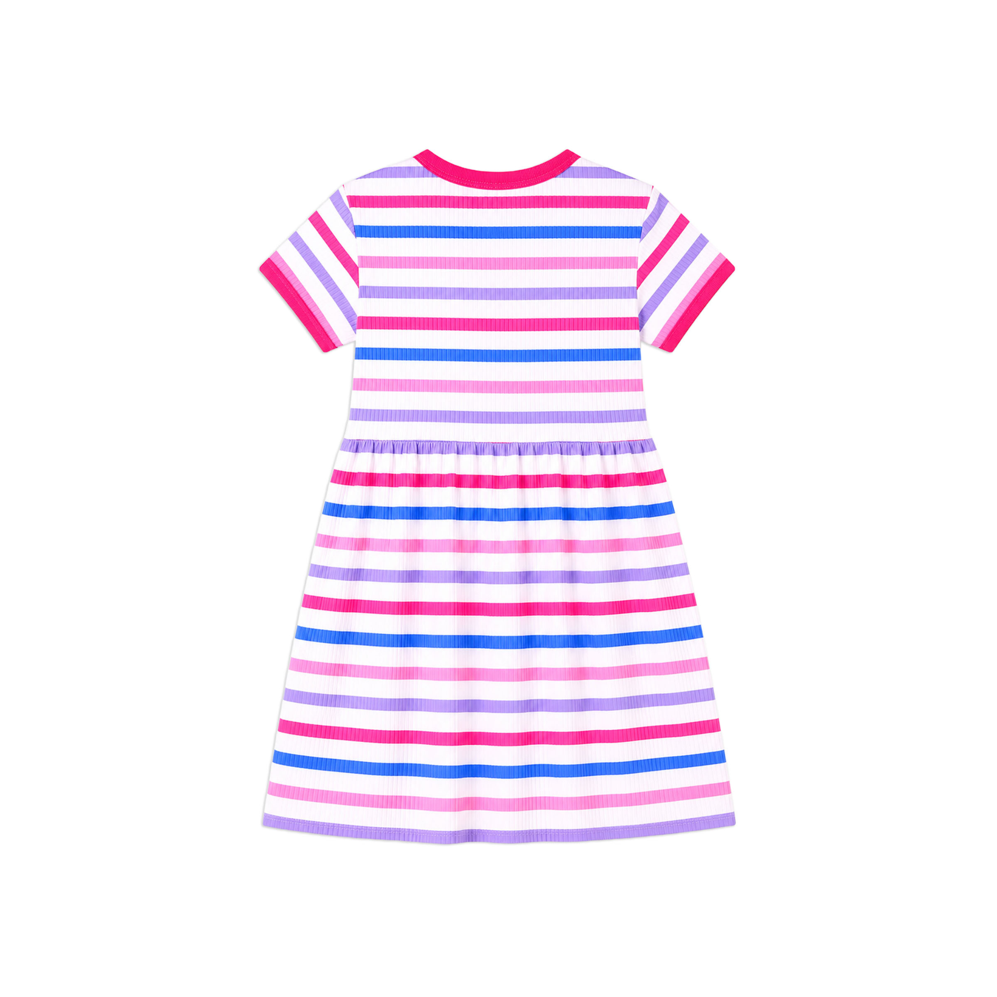 Milky Pretty Stripe Rib Dress