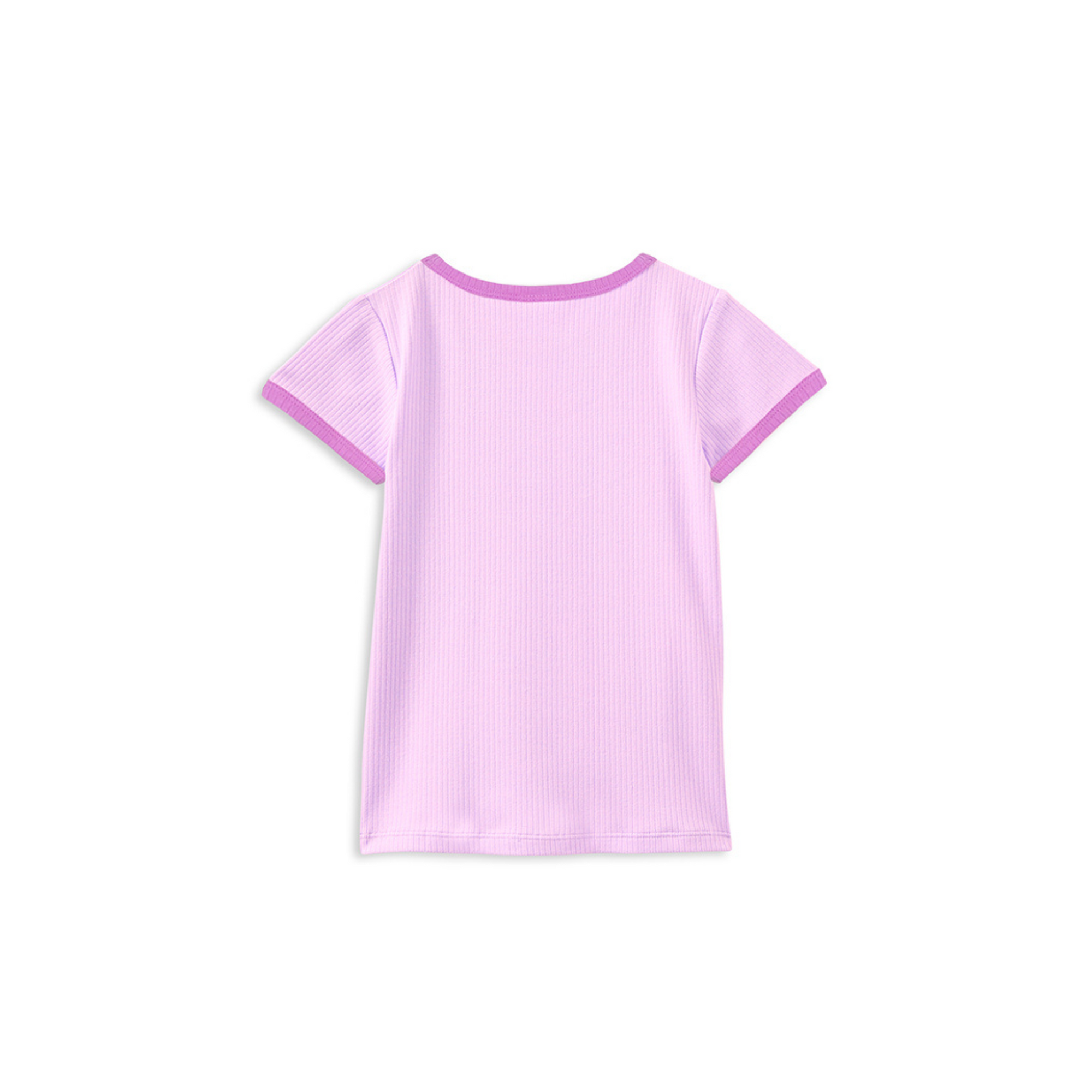 Milky Pink Rib Tee