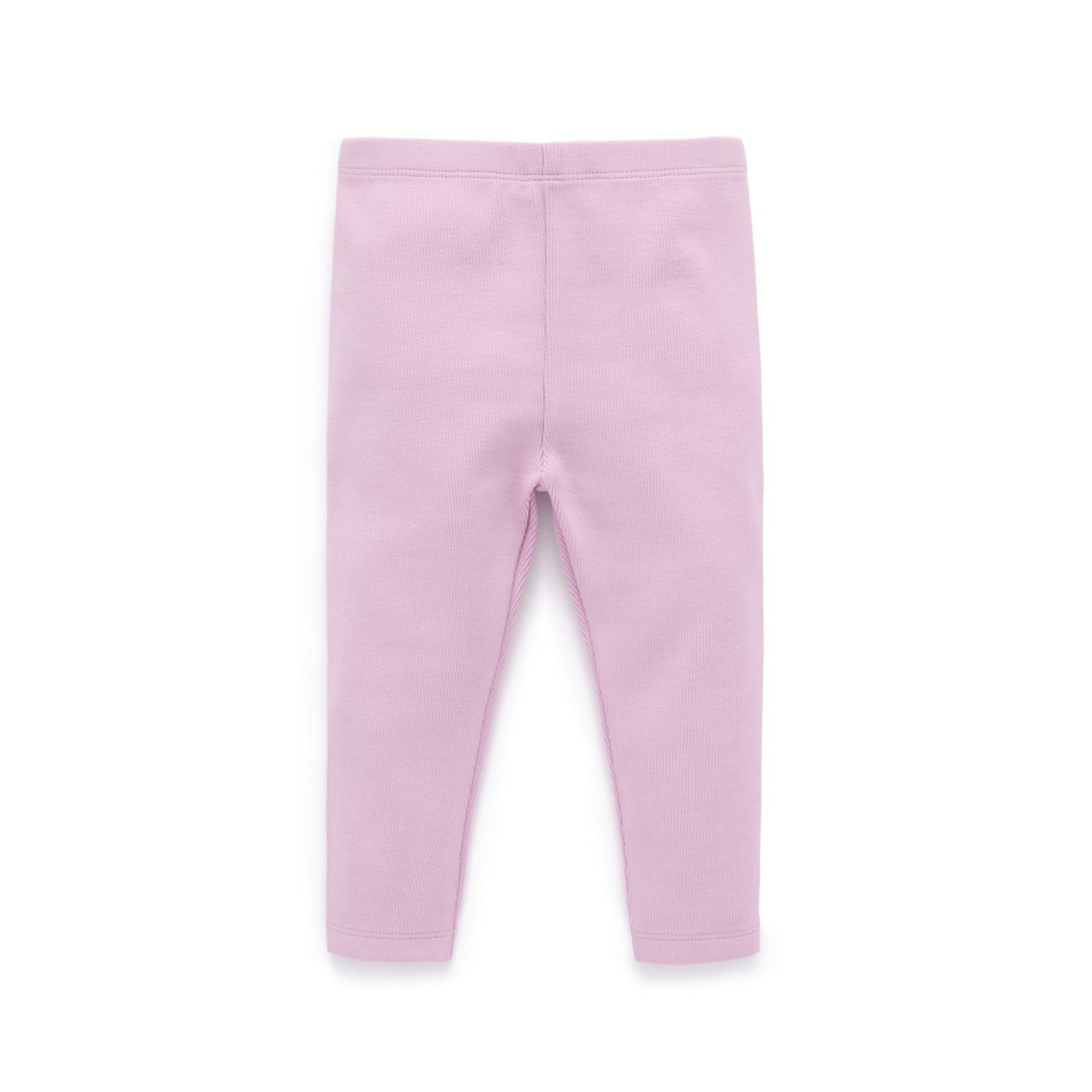 Purebaby Thick Rib Leggings - Lavender