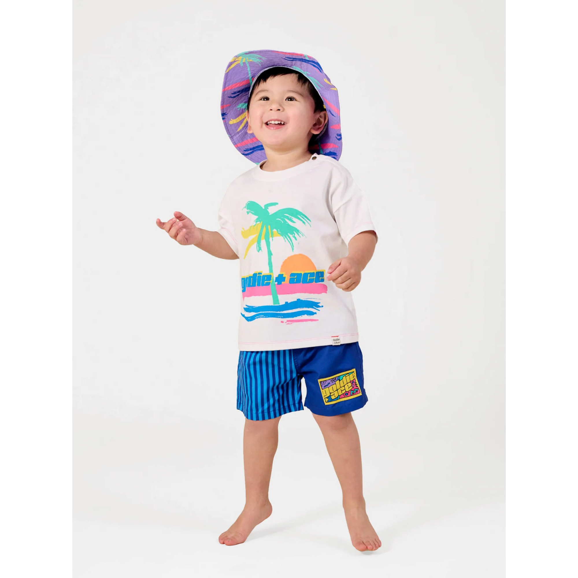 Goldie + Ace Palm Sunset T-shirt