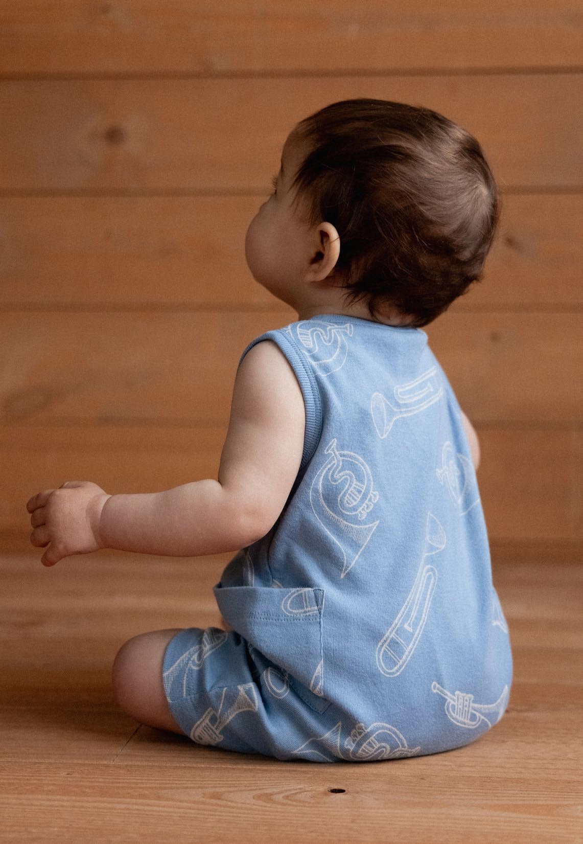 Nature Baby Camper Suit - Jazz Print