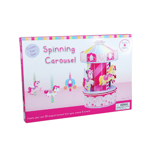 Build Your Own Spinning Carousel: Unicorns &amp; Ponies