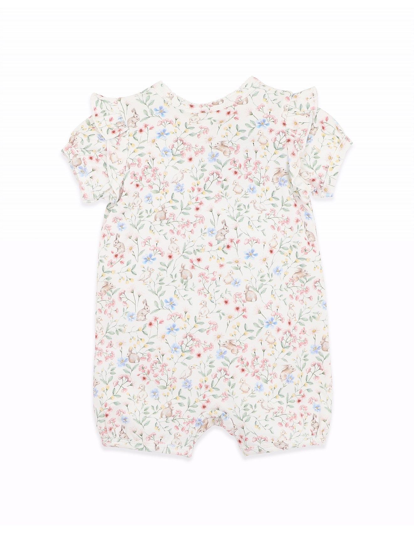 Bebe Bonnie Organic Short Sleeve Zipsuit