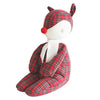 Alimrose Baby Rudolph 20cm Tartan