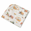 DIGGER &amp; TRACTORS  -Snuggle Hunny Organic Jersey Wrap &amp; Beanie Set