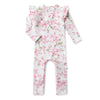 Snuggle Hunny Cherry Blossom Organic Growsuit