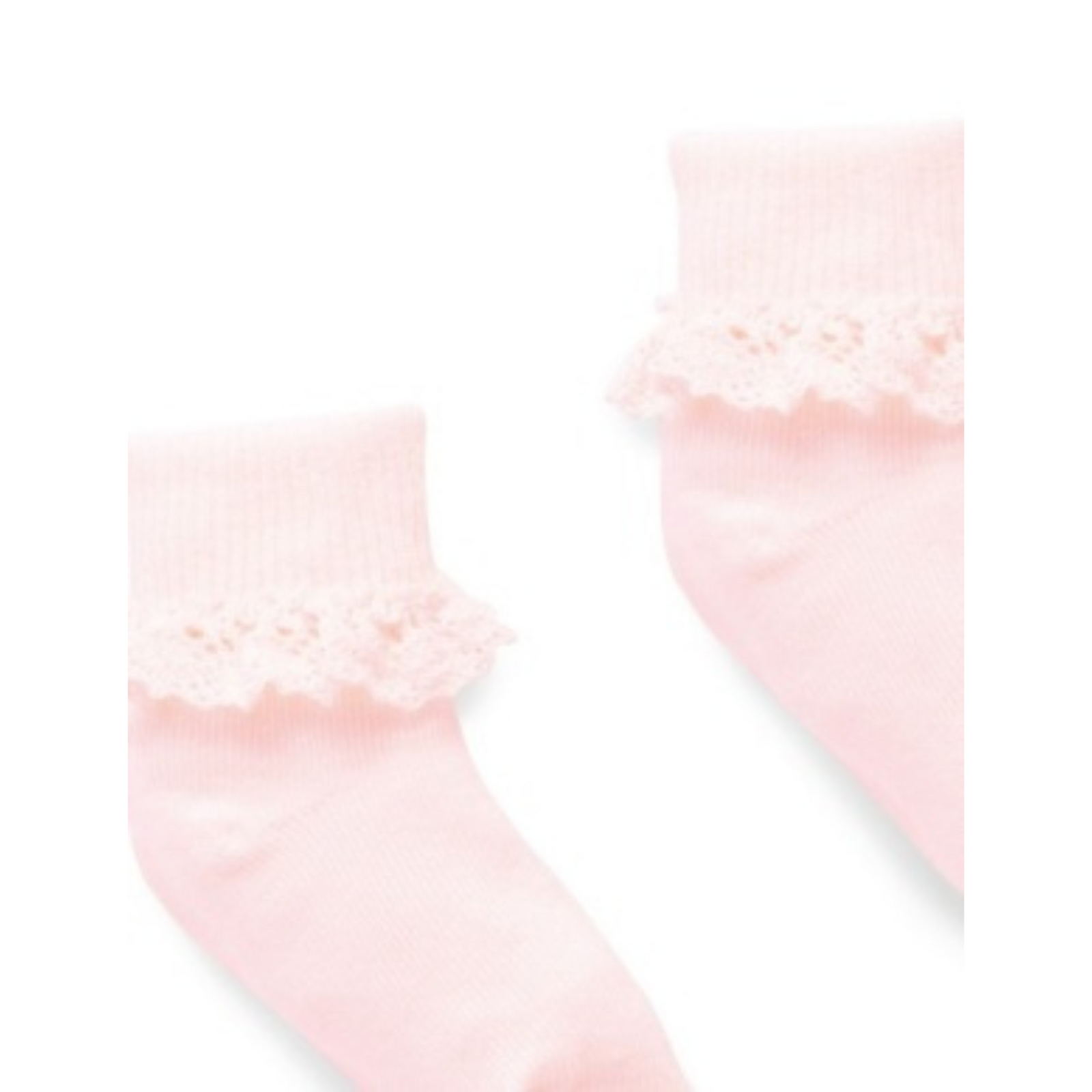 Purebaby - Lace Sock - Pink