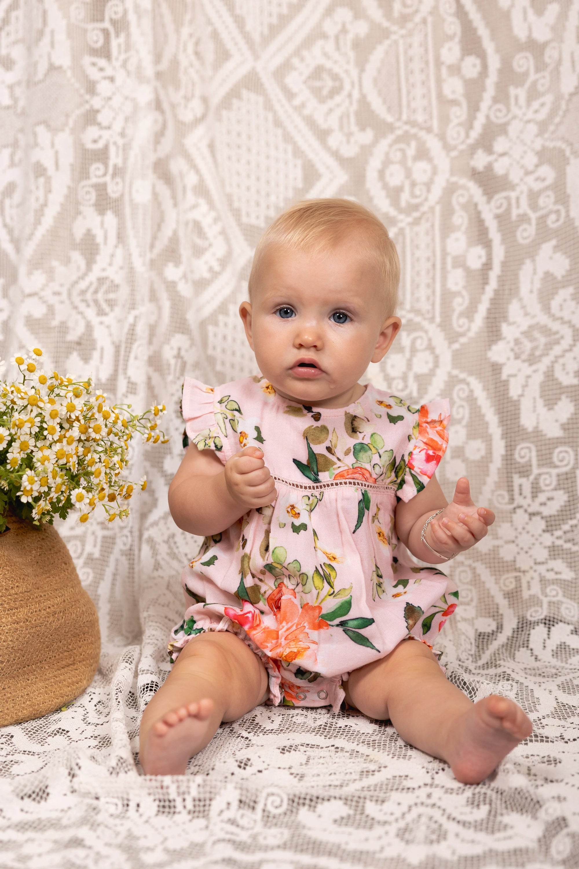 Flee Playsuit - Darling Petal