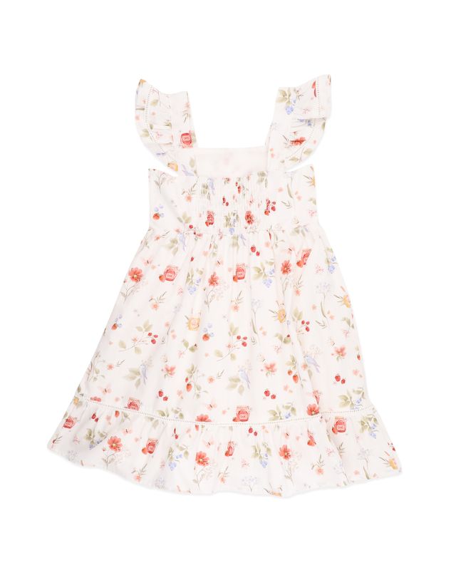 POPPY PRINT POPPY DRESS - 1-7Y