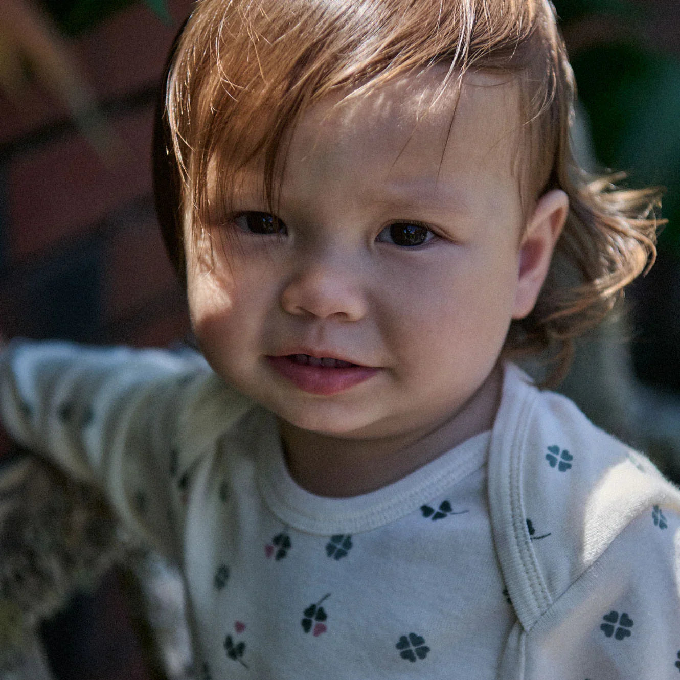 Nature Baby Long Sleeve Bodysuit -  Lucky Print