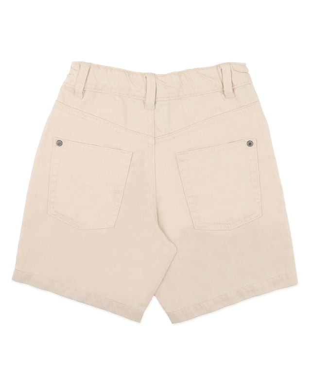 Fox Twill Shorts Sand - 1-7Y