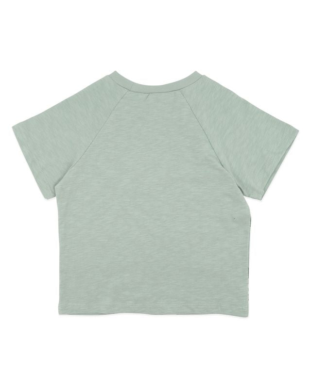 Sway Orangic Jungle Tee  Sage - 1-5Y