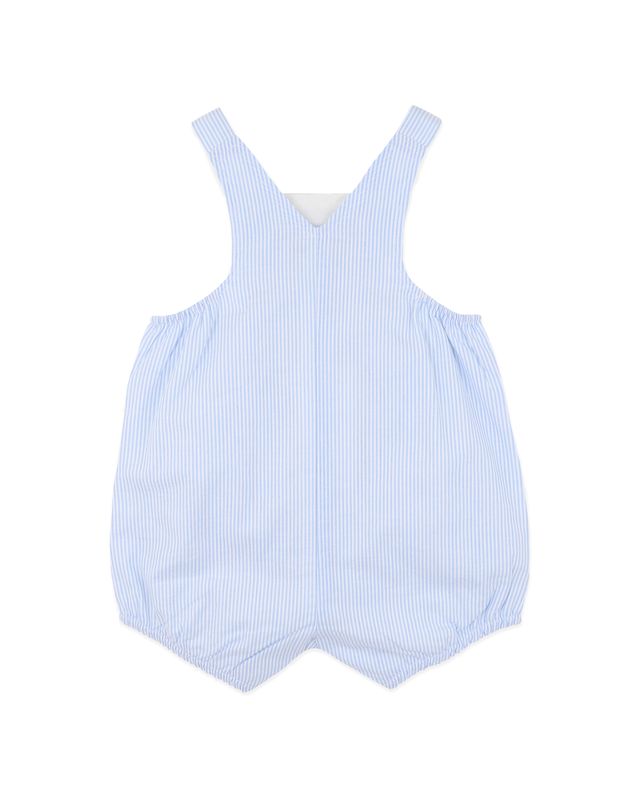 Blue Stripe Evan Overalls