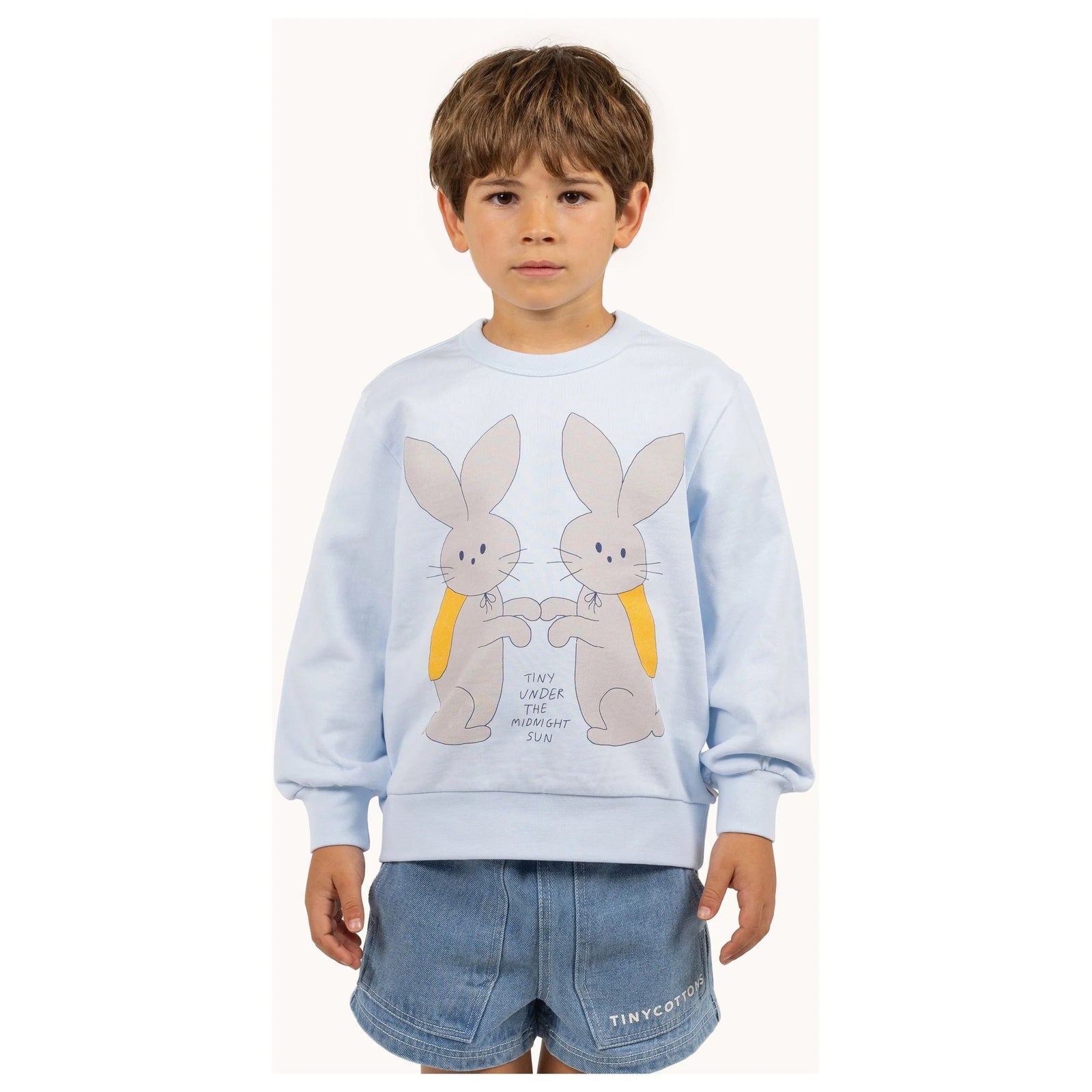Tiny Cottons Bunnies Graphic Sweatshirt