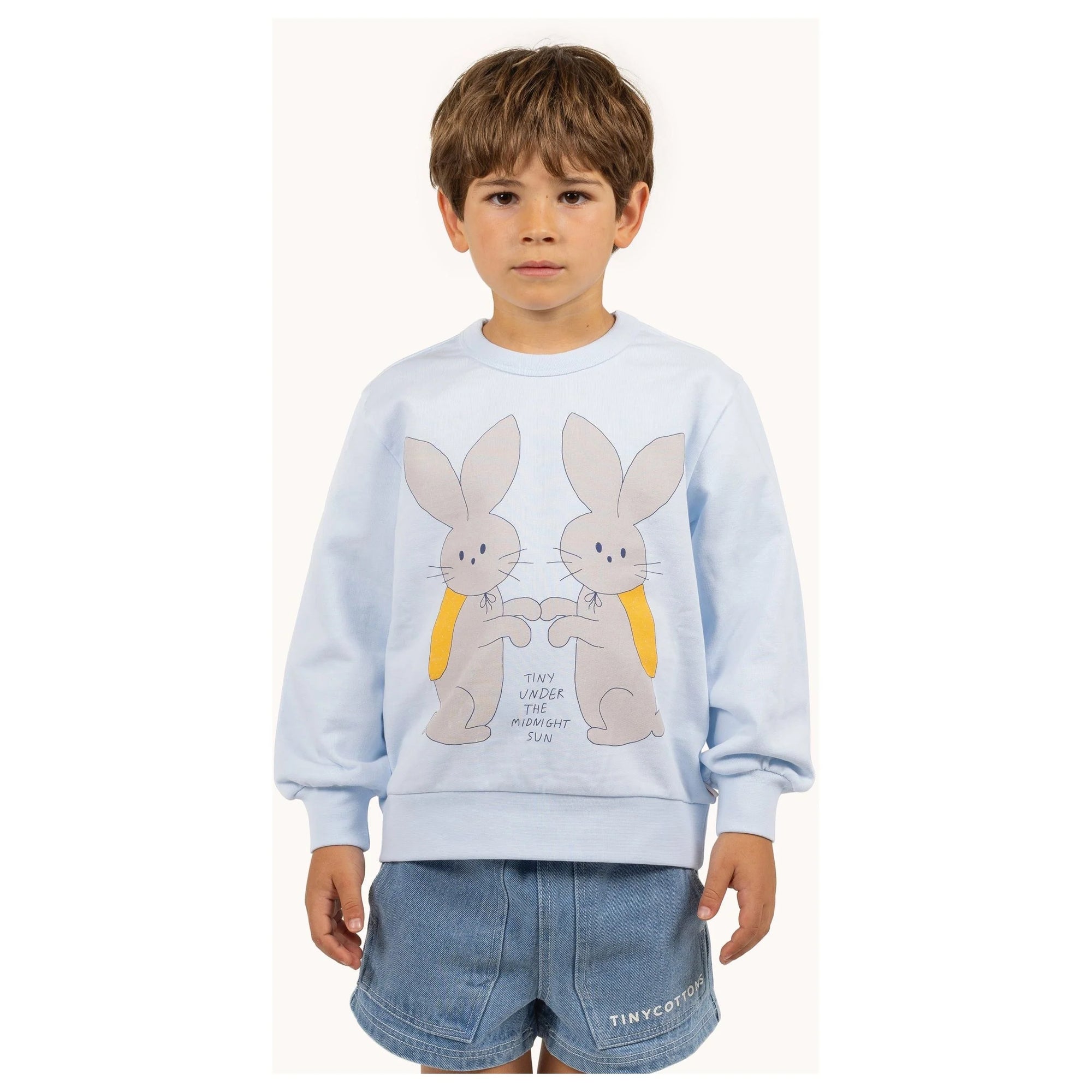 New Pre-Order  Tiny Cottons Bunnies Graphic Sweatshirt