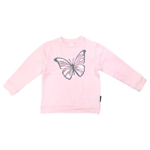 Korango Butterfly Print Pyjamas - Fairytale  Pink