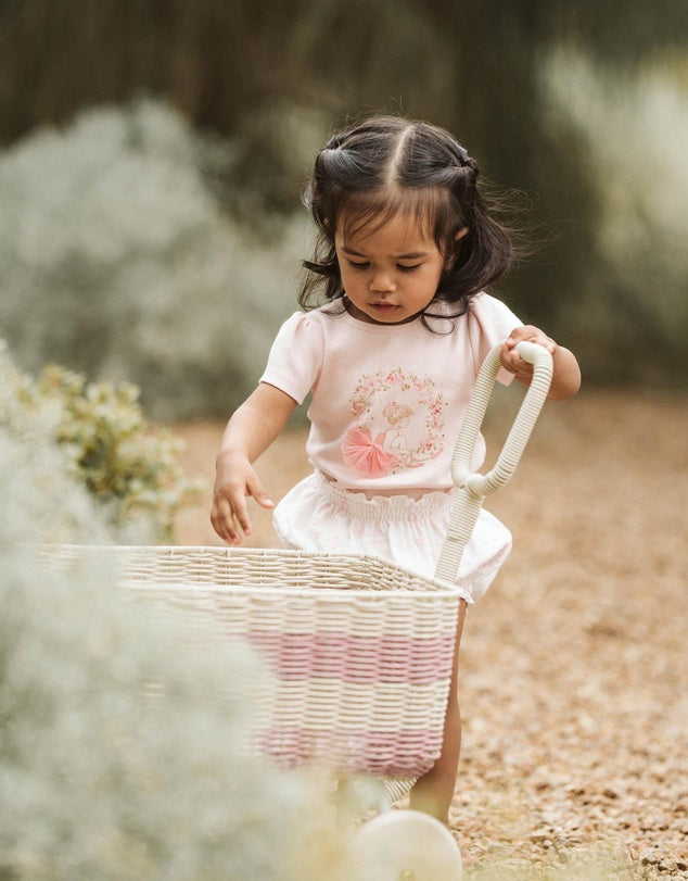 Pale Blossom Chelsea Organic Ballerina Tee