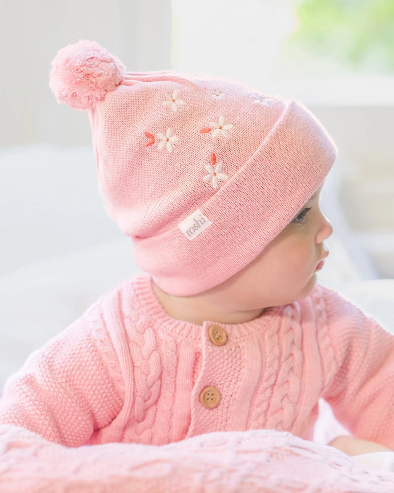 Toshi Organic Beanie Mystical - Jasmine Rose