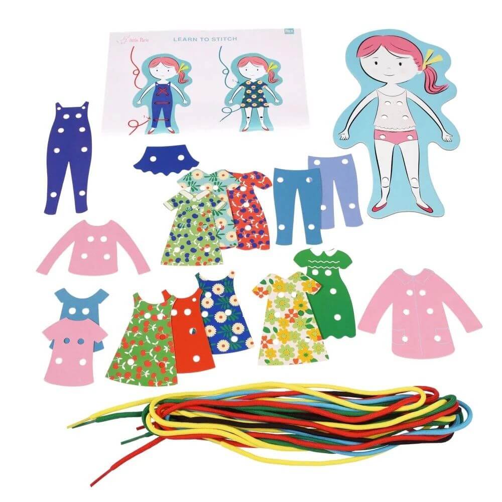 Rex London Learn to Stitch Dolly Kit