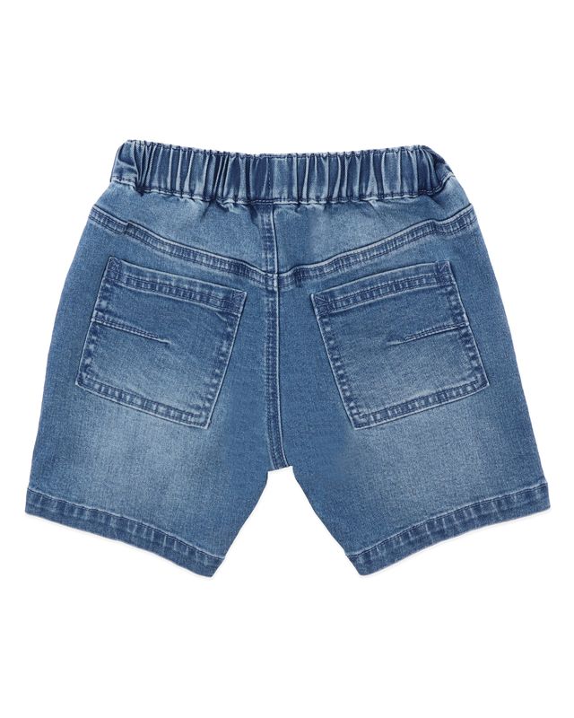 Pull On Denim Shorts Indigo - 1-5Y