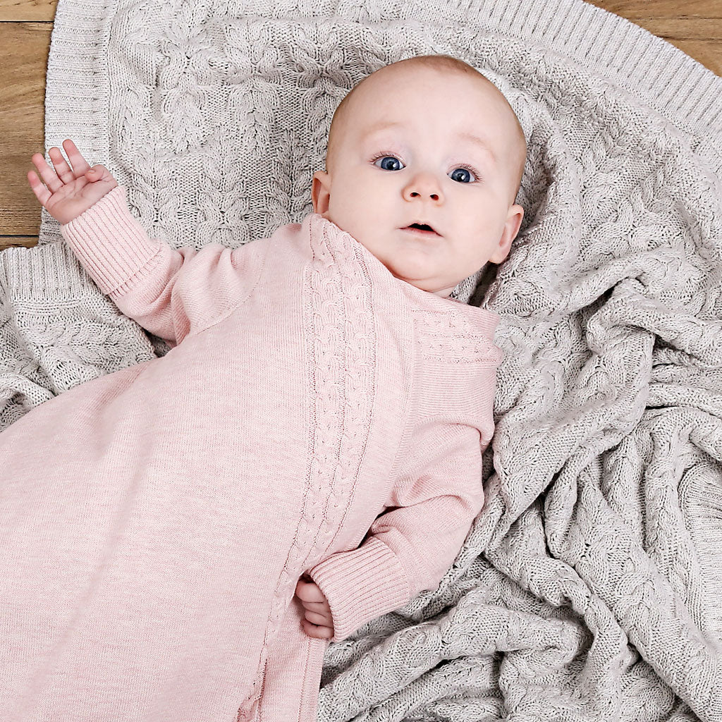 Jujo Shwrap Cable Edge - Pink Melange