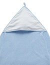 Purebaby Essential Hooded Towel - Blue